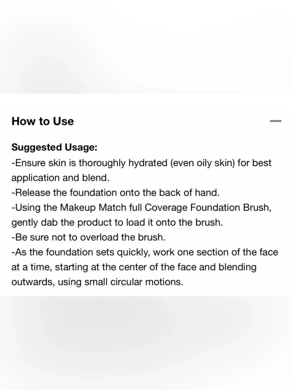 Sephora full coverage